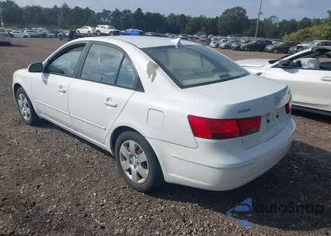 2010 Hyundai Sonata Gls z USA, uszkodzony, nr VIN 5NPET4AC2AH645461